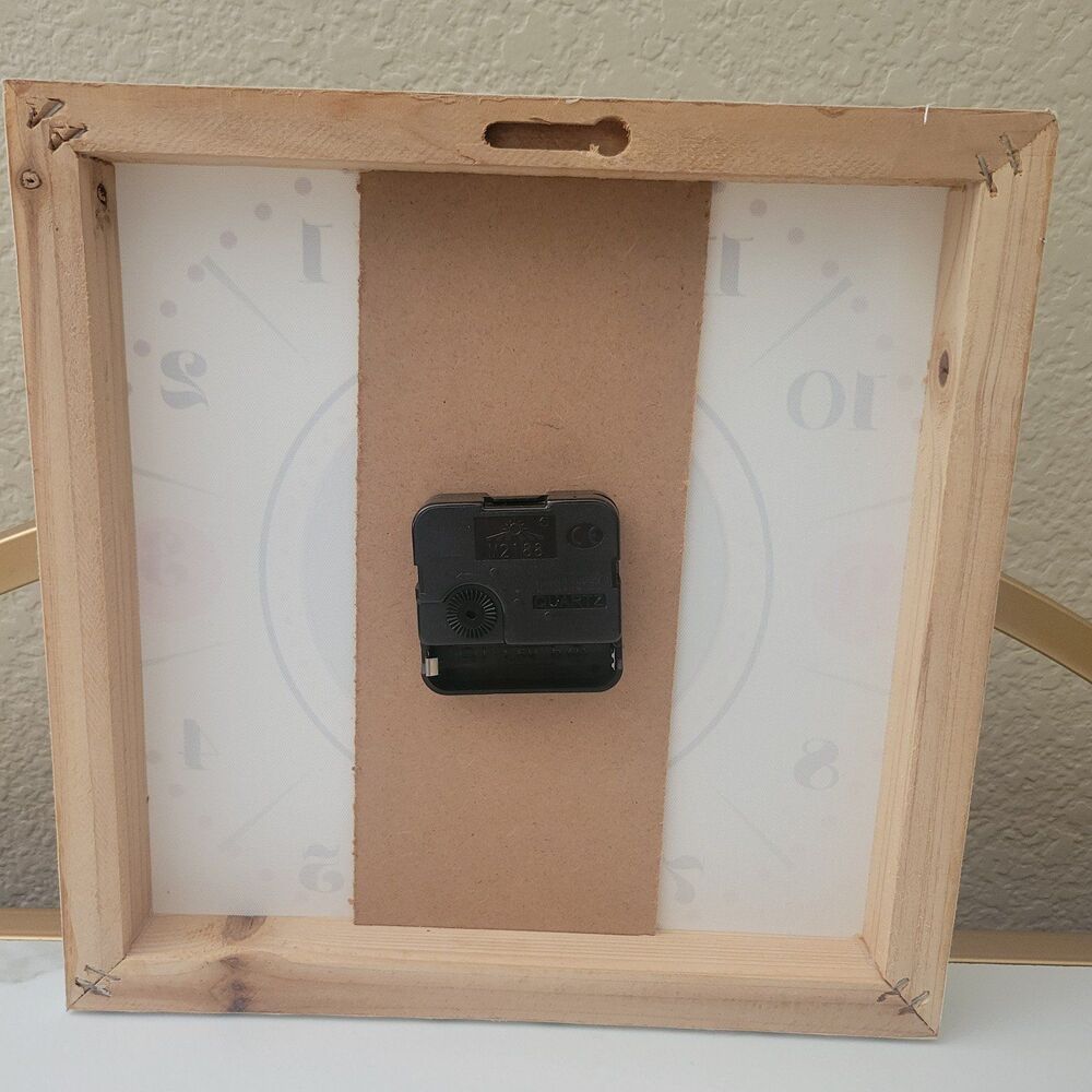 Pastel Canvas Clock - Picture 8 of 8